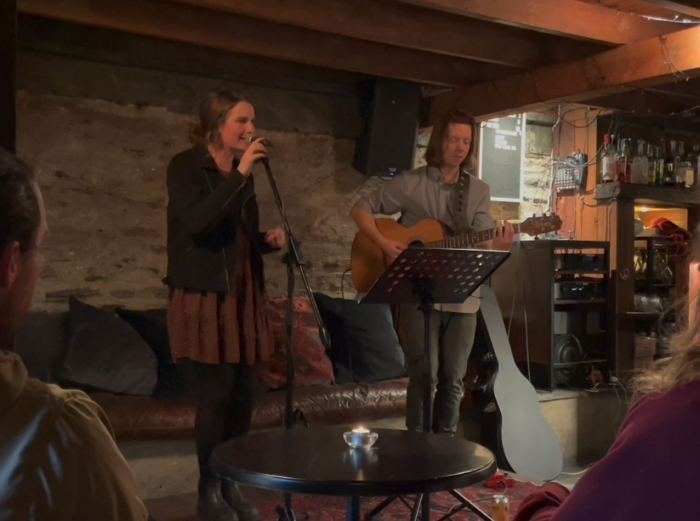 Elle and Alex at Blue Door Arrowtown